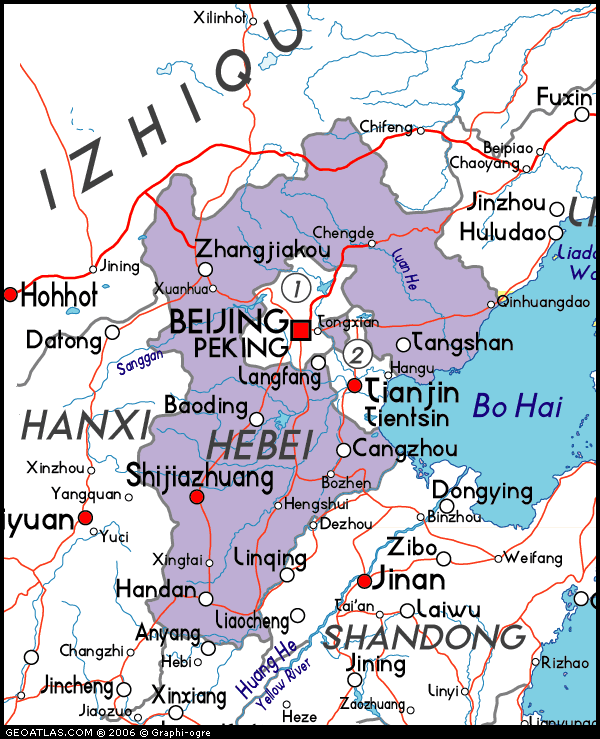 Map Of Hubei